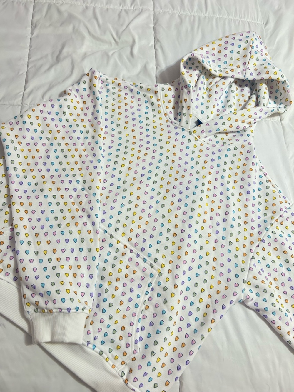Women’s Disco Hearts Wave Hoodie Pink/Lavender/Teal - Roller Rabbit x Target